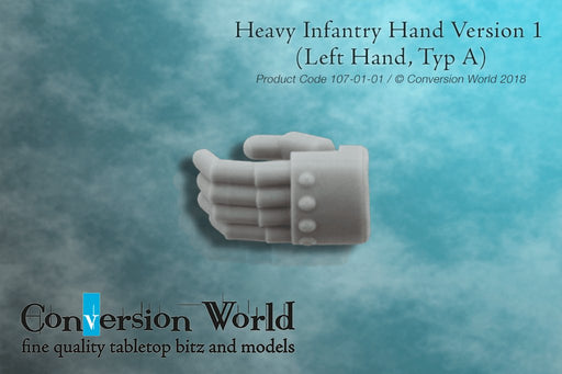 Heavy Infantry Hand Version 1 (Left Hand, Type A) - Archies Forge