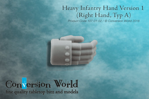 Heavy Infantry Hand Version 1 (Right Hand, Type A) - Archies Forge