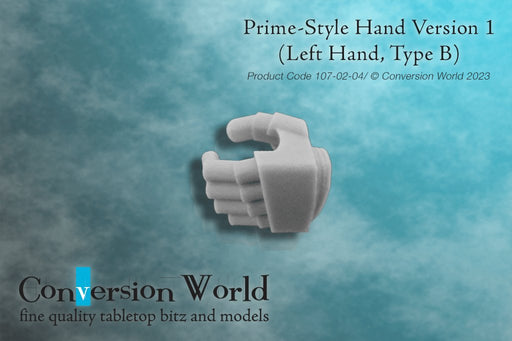 Prime Infantry Hand Version 1 (Left Hand, Type B) - Archies Forge