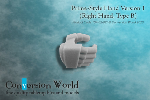 Prime Infantry Hand Version 1 (Right Hand, Type B) - Archies Forge