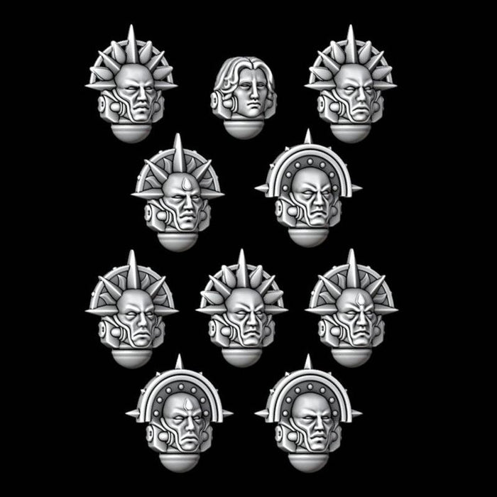 Sanguinary Guard and Sanguinor Heads - Set of 10