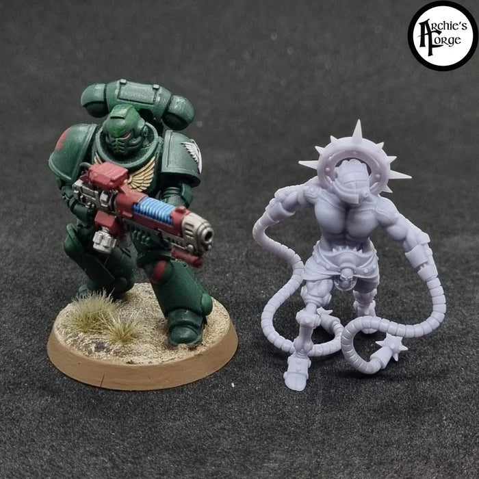 Arco Flagellant / Servitor for 28mm wargaming - Archies Forge