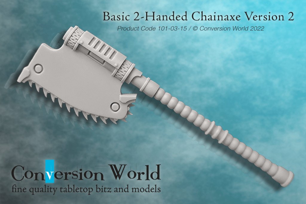 Basic 2 - Handed Chain Double Axe Version 1 - Archies Forge