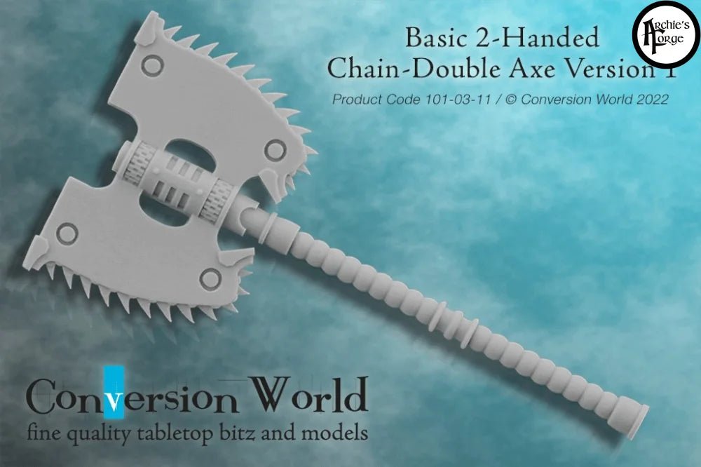 Basic 2 - Handed Chain - Double Axe Version 1 - Archies Forge