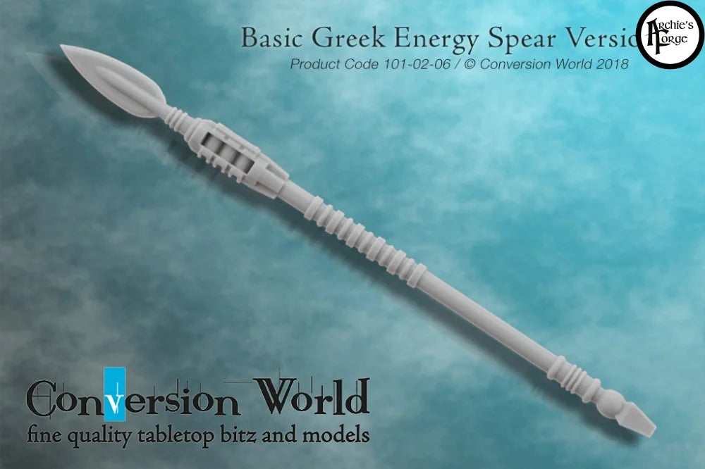 Basic Greek Energy Spear Version 1 - Archies Forge