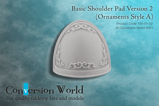 Basic Shoulder Pad Version 2 (Ornaments Type A) - Archies Forge