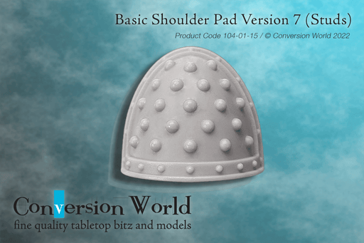 Basic Shoulder Pad Version 7 (Studs) - Archies Forge