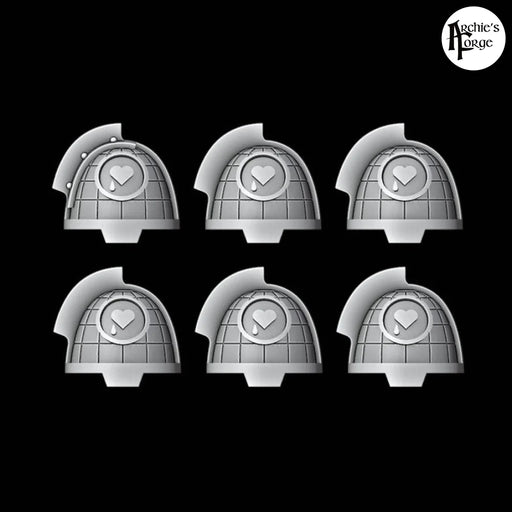 Aggressor Shoulder Pads - Lamenters - Set of 6 - Archies Forge