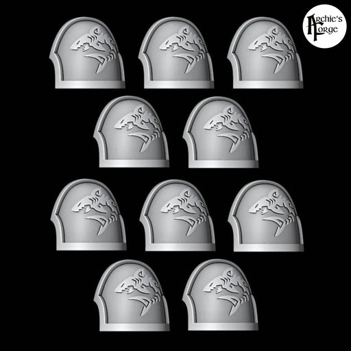 Detailed Phobos Pads - Legio Carcharodon - Set of 10 - Archies Forge