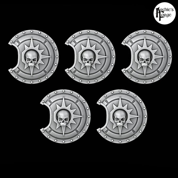 Greek Style Breacher Shields - Set of 5 - Archies Forge