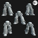 Heresy Style Scale Increase Terminator Legs X 5 - Archies Forge