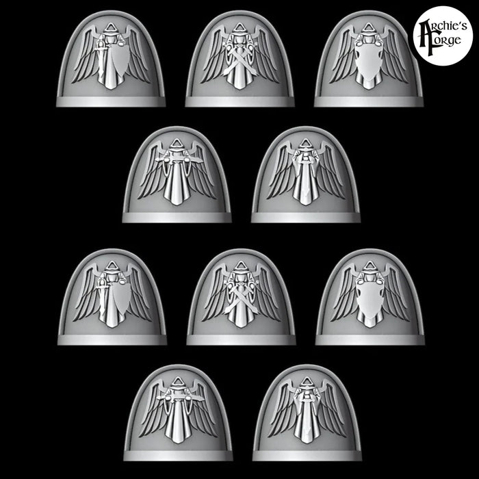 Hooded Angel MK7 Pads - Set of 10 - Archies Forge