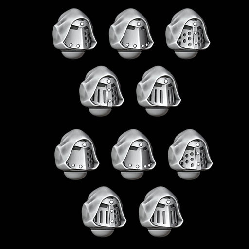 Hooded MK3 Helmets - Set of 10 - Archies Forge
