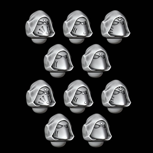 Hooded MK6 Helmets - Set of 10 - Archies Forge