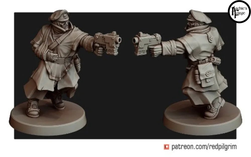 Imperial Guard Commissar - Archies Forge