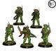 Imperial Guard Soldiers - Unit of 5 - 28mm Scale - Archies Forge