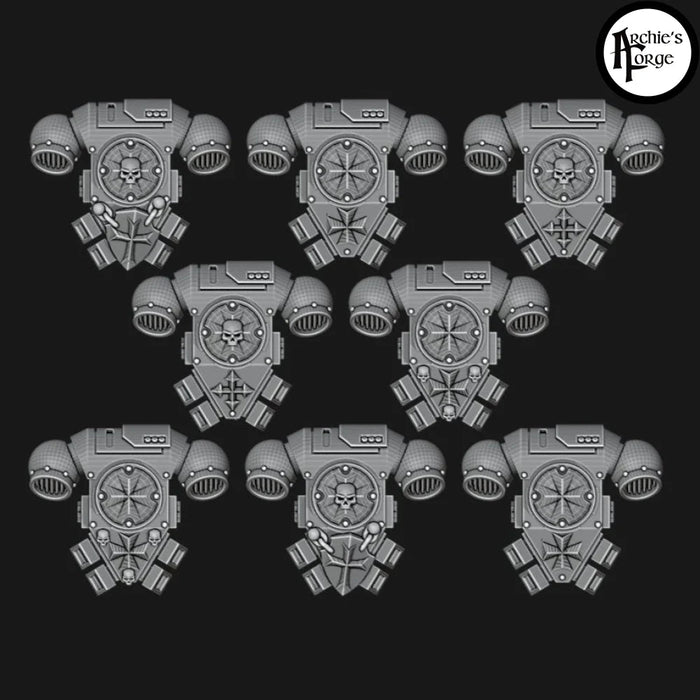 Incursor/Infiltrator Backpacks - Legio Templaris - Set of 8 - Archies Forge