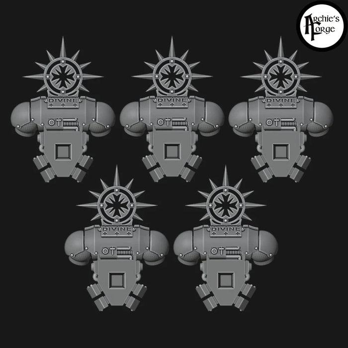 Iron Halo Backpacks - Legio Templaris - Set of 5 - Archies Forge