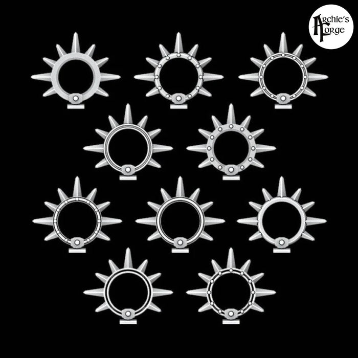 Iron Halos - Set of 10 - Archies Forge