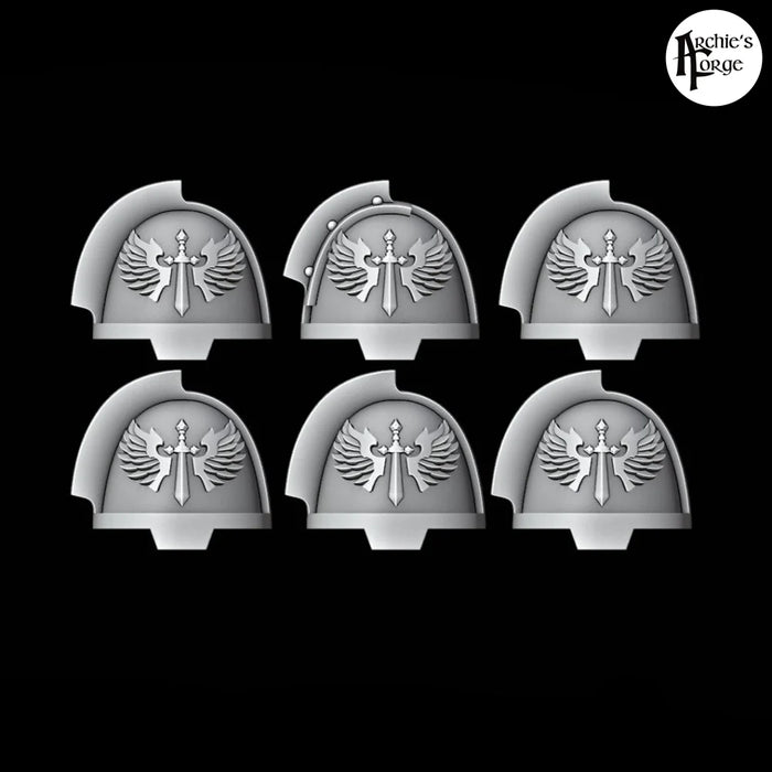 Legio Angelus Aggressor Pads - Set of 6 - Archies Forge