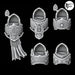 Legio Angelus Knightly Terminator Torsos - Set of 5 - Archies Forge