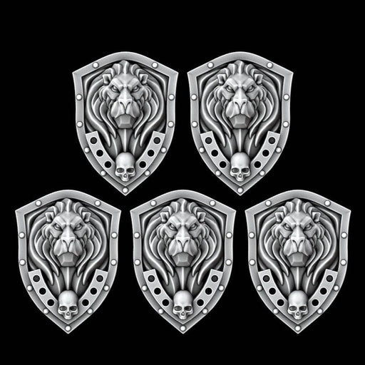 Legio Angelus - Lion Shields - Set of 5 - Archies Forge