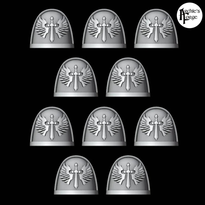 Legio Angelus MK7 / MK10 Pads - Set of 10 - Archies Forge