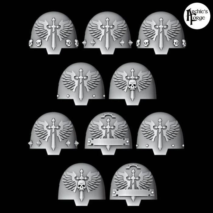 Legio Angelus Terminator Pads - Set of 10 - Archies Forge