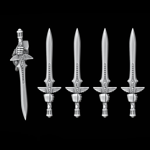 Legio Angelus Terminator Power Swords - Set of 5 - Archies Forge