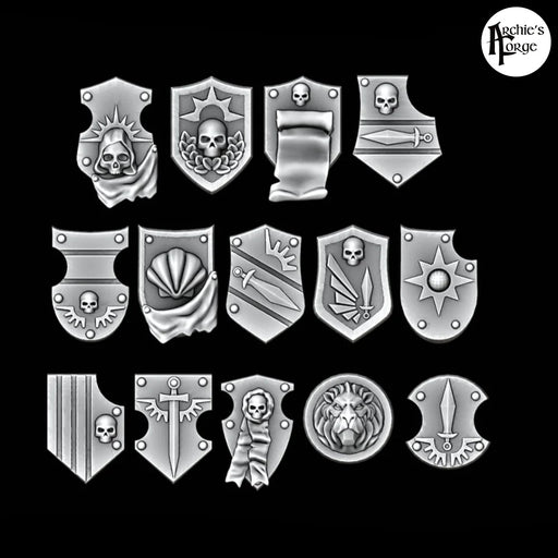 Legio Angelus Tilting Shields - Set of 14 - Archies Forge