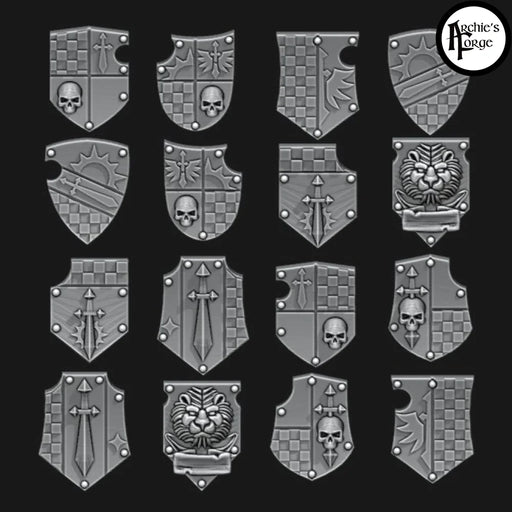 Dark Angels Tilting Shields - Set of 16 - Archies Forge