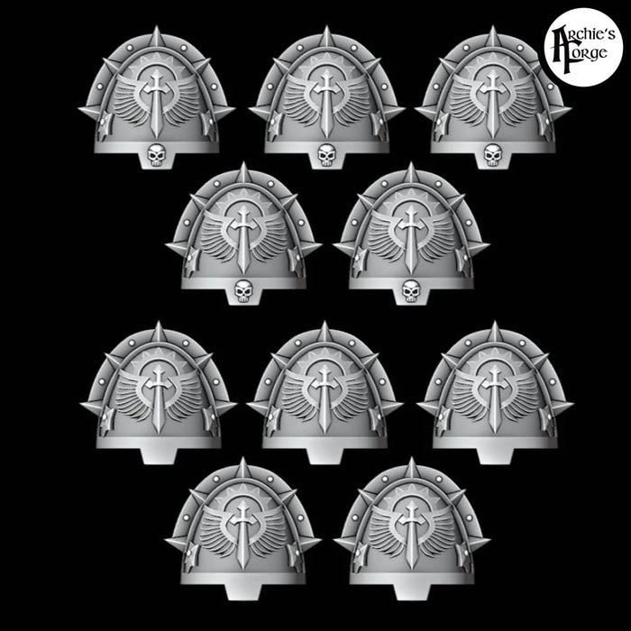 Legio Angelus Veteran Pads - Set of 10 - Archies Forge