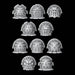 Legio Annihilus - Berserker Pads - Chaos Damaged - Set of 10 - Archies Forge