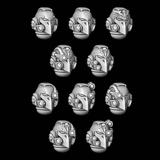 Legio Corvus Helmets - Set of 10 - Archies Forge