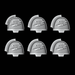 Legio Draconis Bladeguard Pads - Set of 6 - Archies Forge