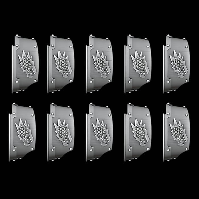 Legio Draconis Cataphractii Terminator Pads - Set of 10 - Archies Forge