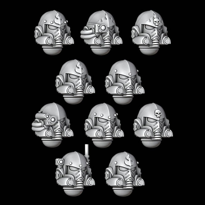 Legio Draconis Gravis Helmets - Set of 10 - Archies Forge