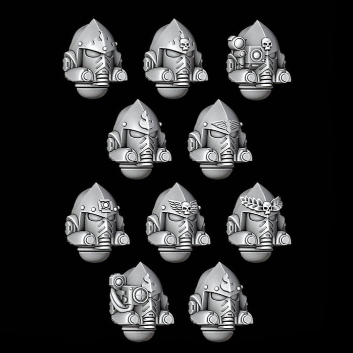 Legio Draconis Gravis Veteran Helmets - Set of 10 - Archies Forge