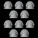 Legio Draconis MK3 Pads - Set of 10 - Archies Forge