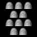 Legio Draconis MK7 Pads - Set of 10 - Archies Forge