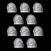 Legio Draconis Phobos Pads - Set of 10 - Archies Forge