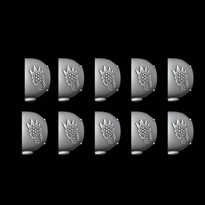 Legio Draconis Tartaros Terminator Pads - Set of 10 - Archies Forge