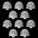 Legio Draconis Terminator Pads - Set of 10 - Archies Forge