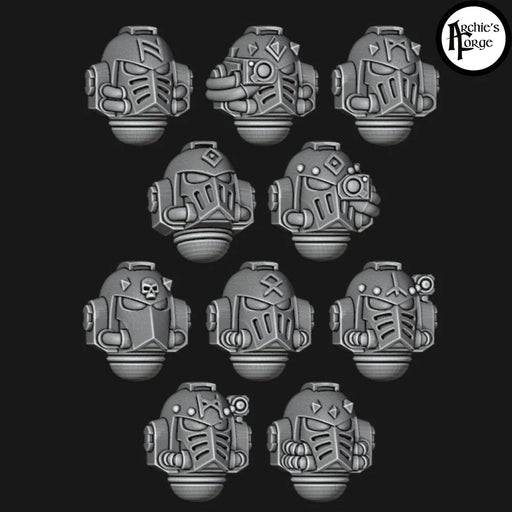 Legio Fenris MK4 Runic Helms - Set of 10 - Archies Forge