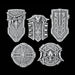 Legio Fenris Shields - Set of 5 - Archies Forge