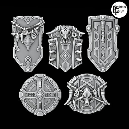 Legio Fenris Shields - Set of 5 - Archies Forge