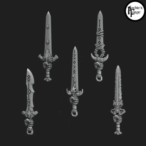 Legio Fenris Swords - Left Handed - Set of 5 - Archies Forge