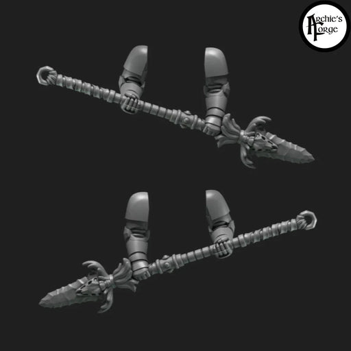 Legio Fenris Two Handed Spears - Set of 2 - Archies Forge