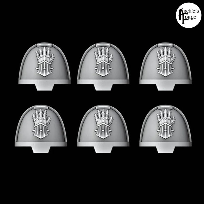 Legio Ferrus Gravis Pads - Set of 6 - Archies Forge