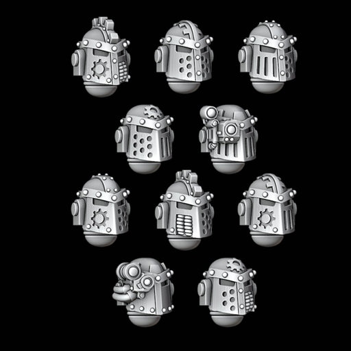 Legio Ferrus MK3 Helms - Set of 10 - Archies Forge